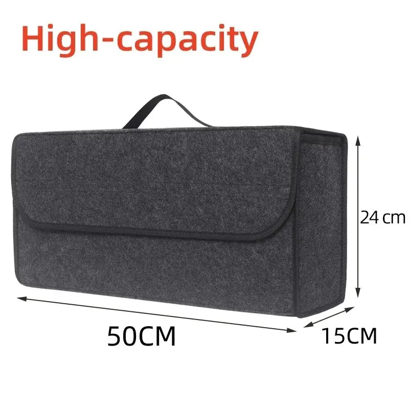 Large Anti Slip Compartment Boot Storage Organizer Tool Car Storage